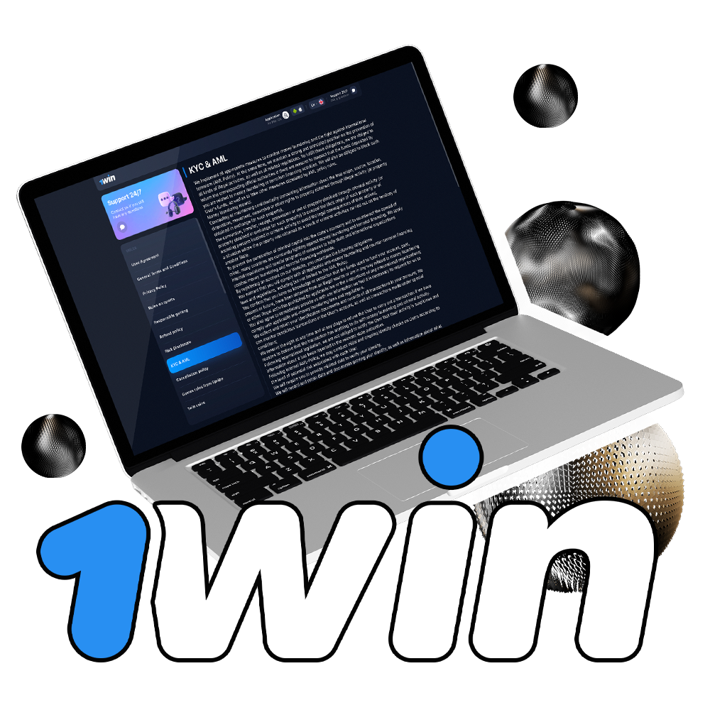 1win has a high-level privacy and protect all of your data nad money.