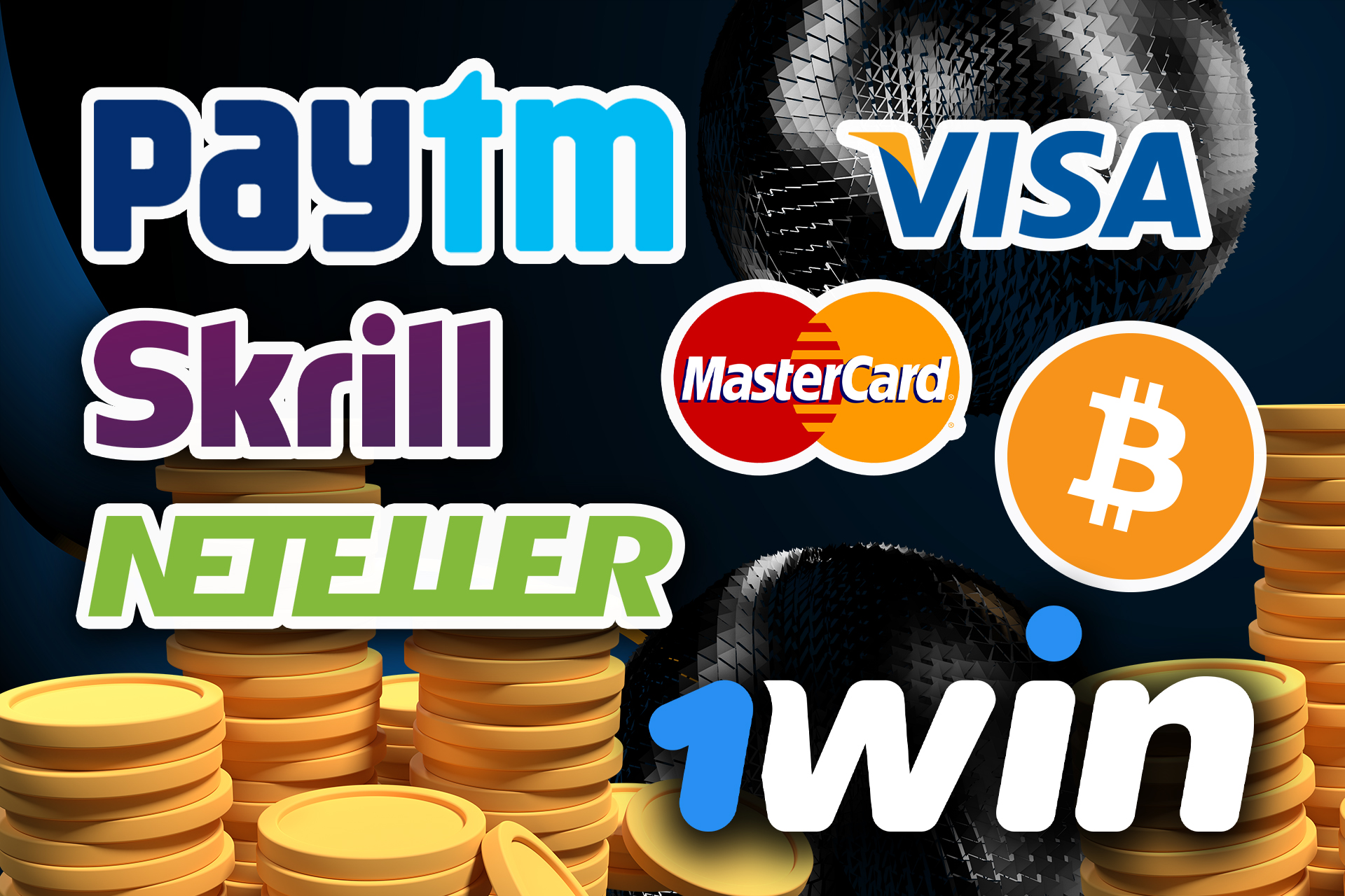 Choose one of these payment methods to top up yout Lucky Jet account.