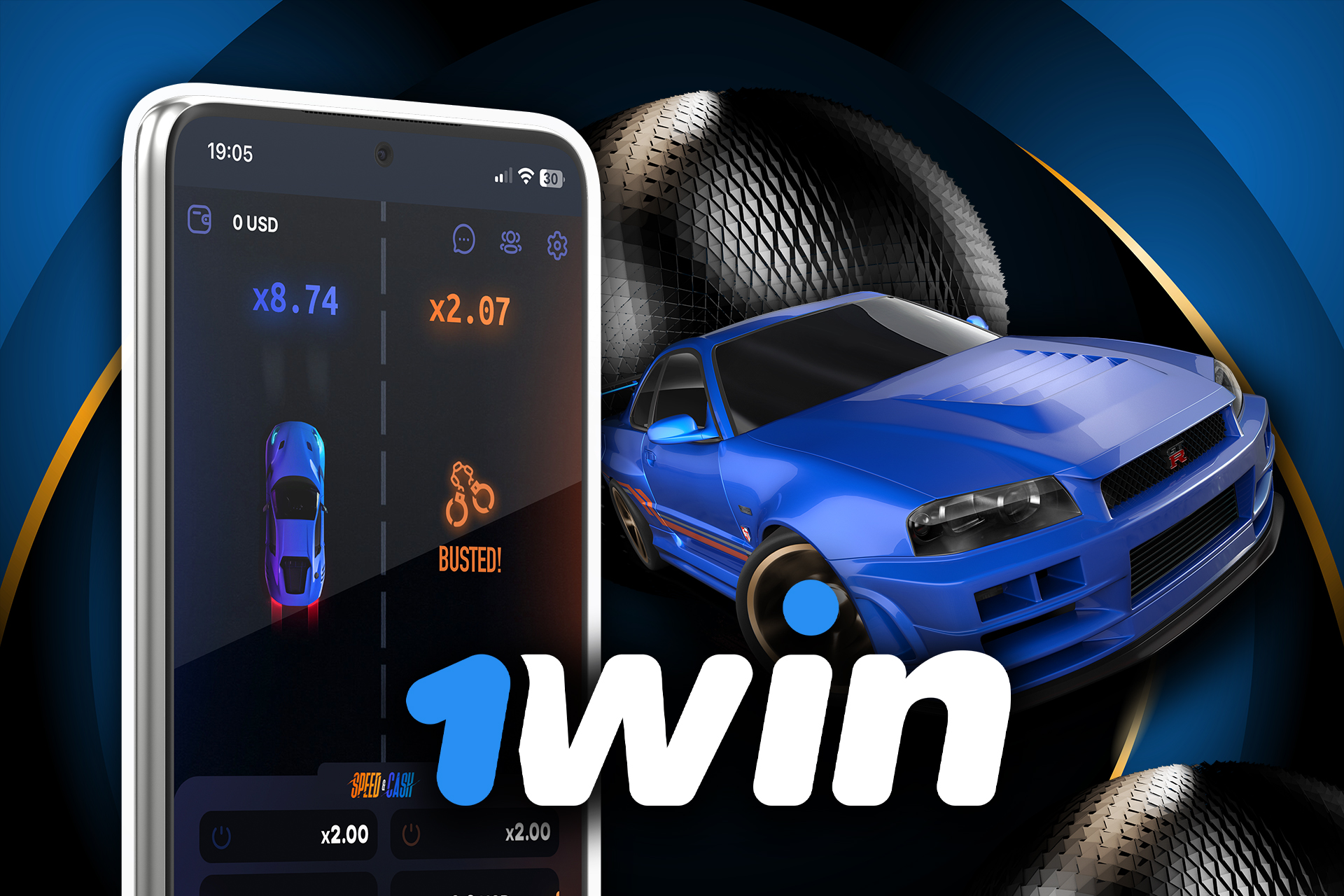 Download the 1win Android app and start playing.