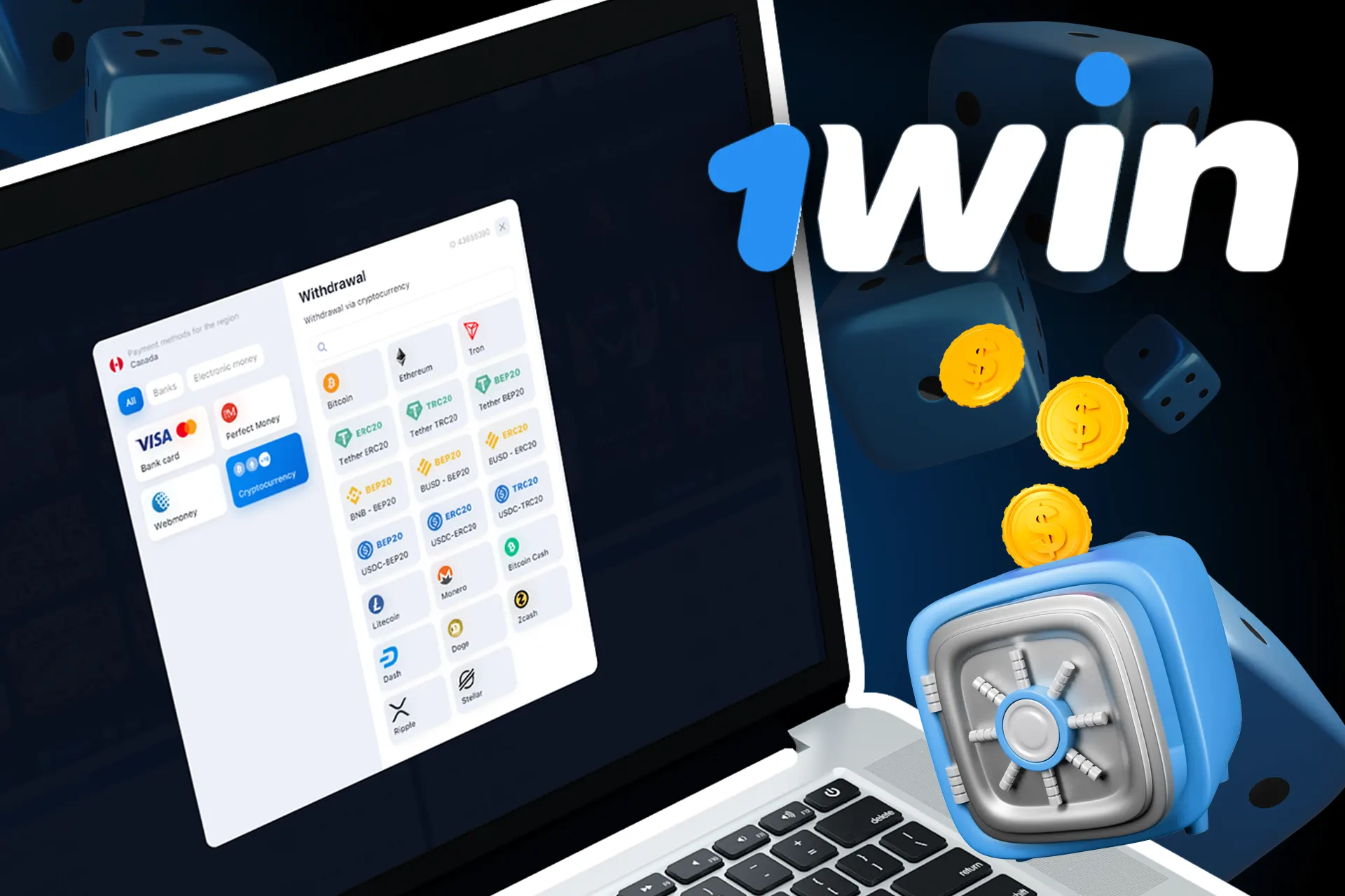 Receive your winnings on 1win.