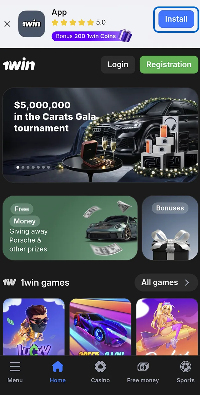 Download the 1win APK File easily now.