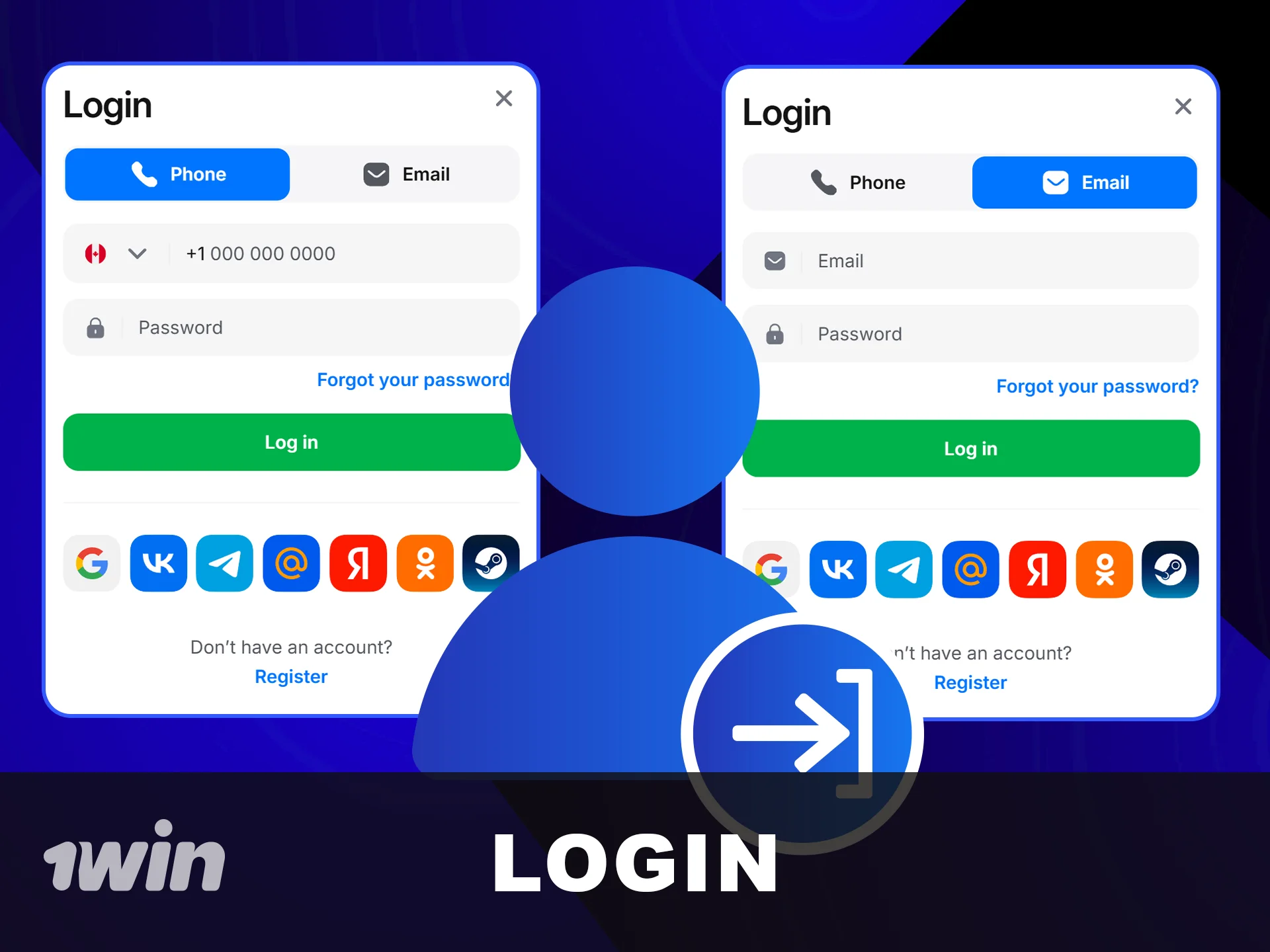 Easily Login at 1win to access account.