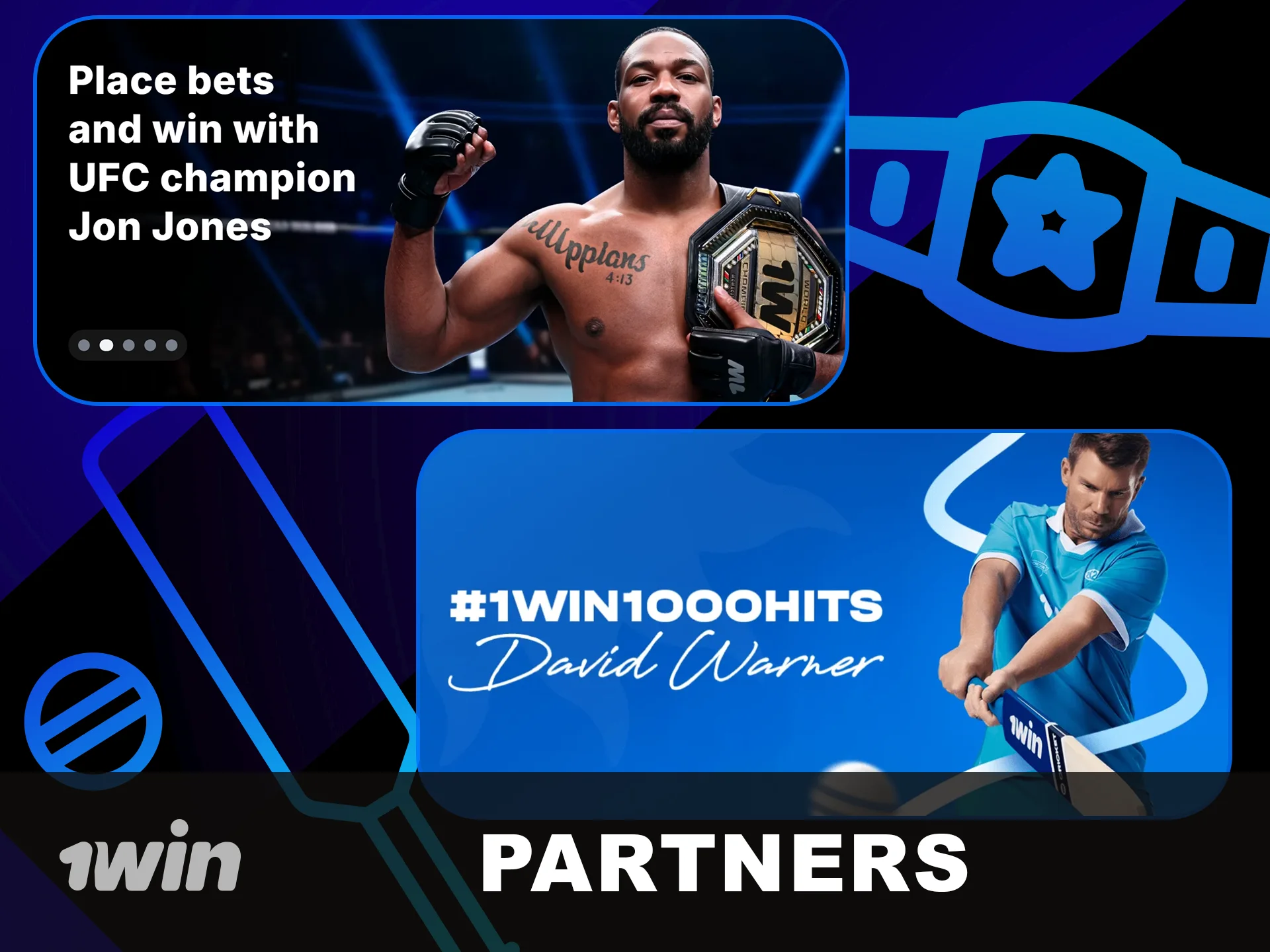 Meet the official 1win Partners now.