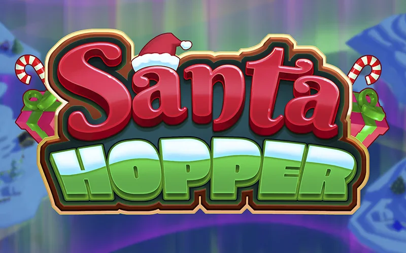 Celebrate with the Santa Hopper slot at 1win.